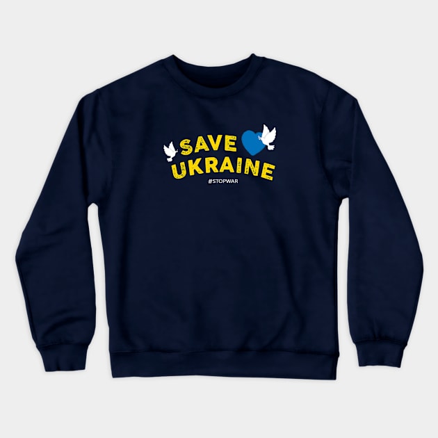 Save Ukraine Crewneck Sweatshirt by Yurko_shop